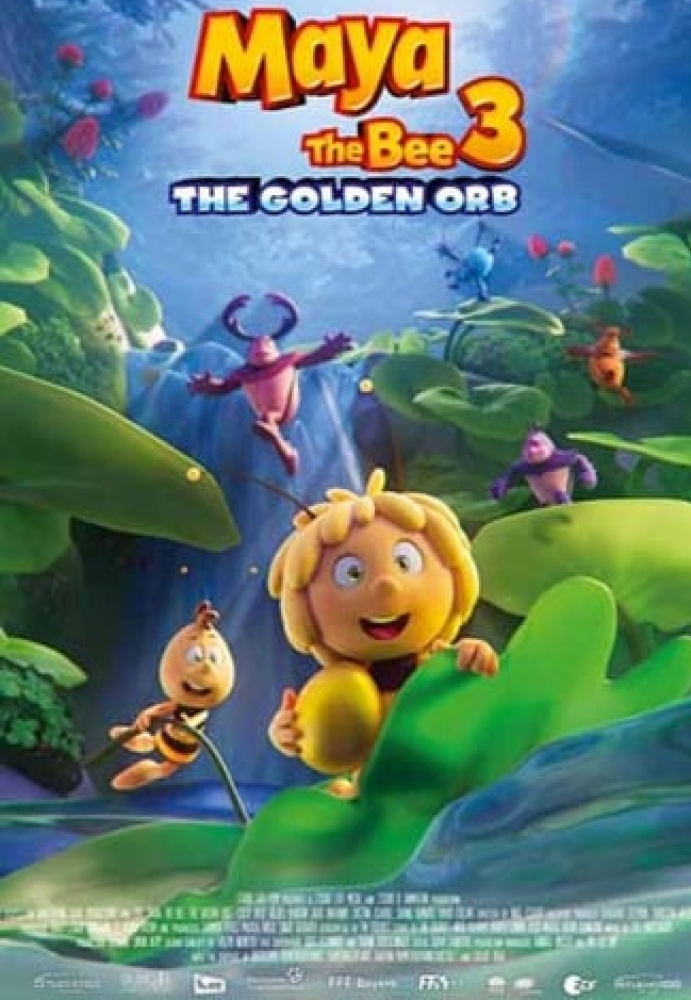 Poster do filme A Abelhinha Maya e o Ovo Dourado