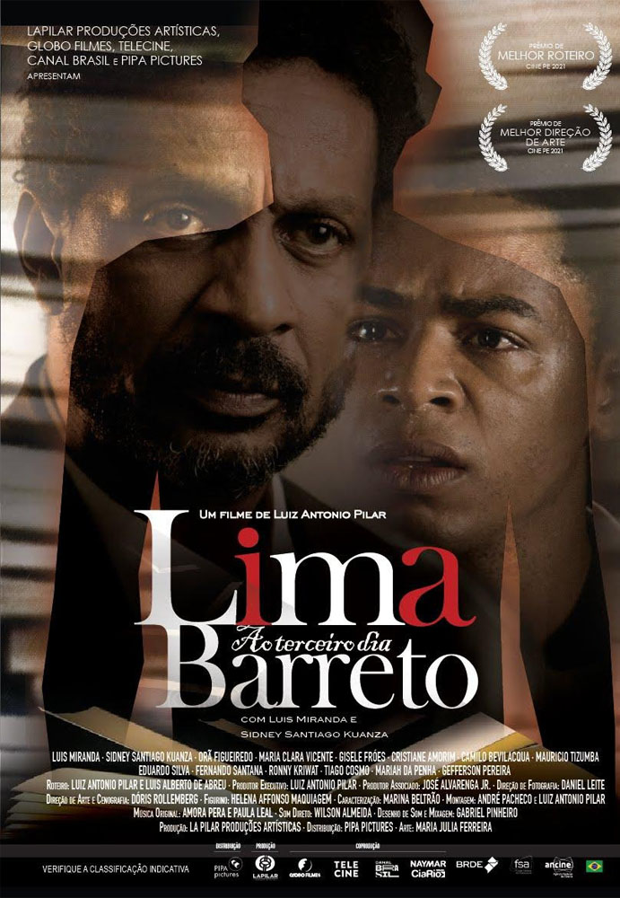 Poster do filme Lima Barreto, ao Terceiro Dia