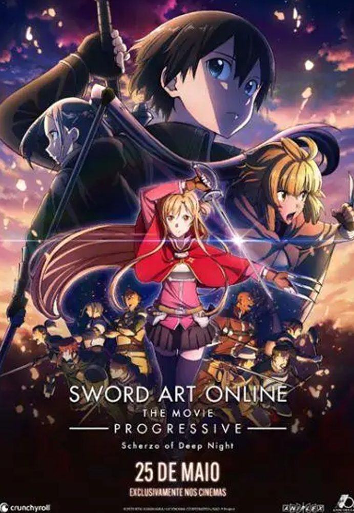 Poster do filme Sword Art Online Movie Progressive – Scherzo Do Crepúsculo Sombrio
