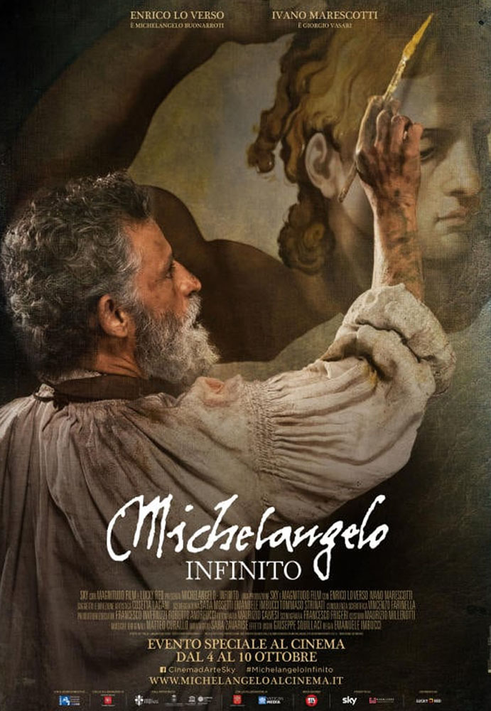 Poster do filme Michelangelo – Infinito | A grande arte do cinema