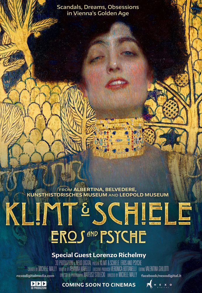 Poster do filme Klimt & Schiele – Eros e Psique | A grande arte do cinema