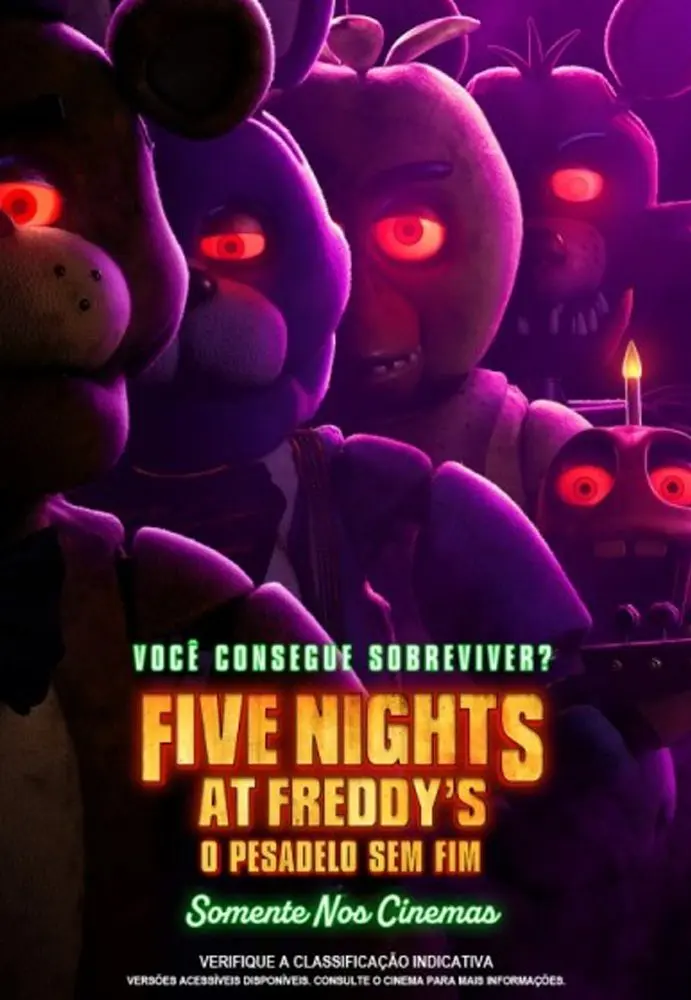 🐻🚪 Prepare-se para o pesadelo sem fim! Five Nights at Freddy's: O Pesadelo  Sem Fim está chegando e promete sustos incríveis. Você tem coragem de, By Cine Estação