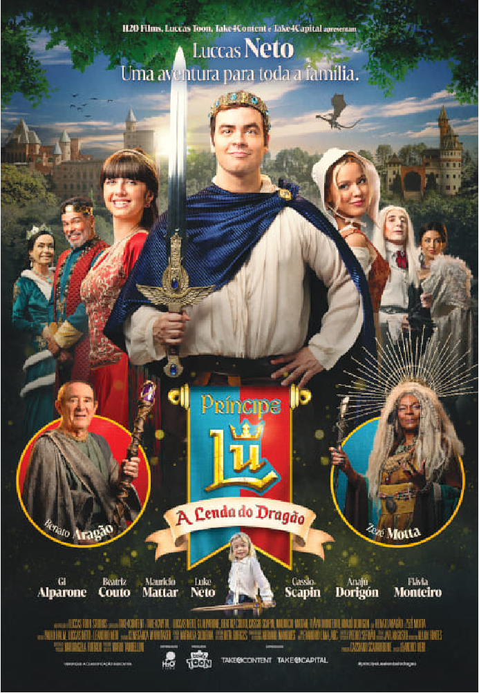 Poster do filme Príncipe Lu e a Lenda Do Dragão