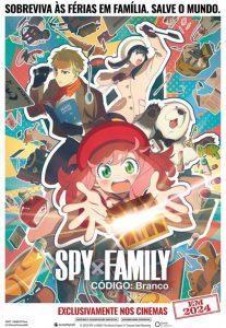 Poster do filme Spy X Family Código: Branco