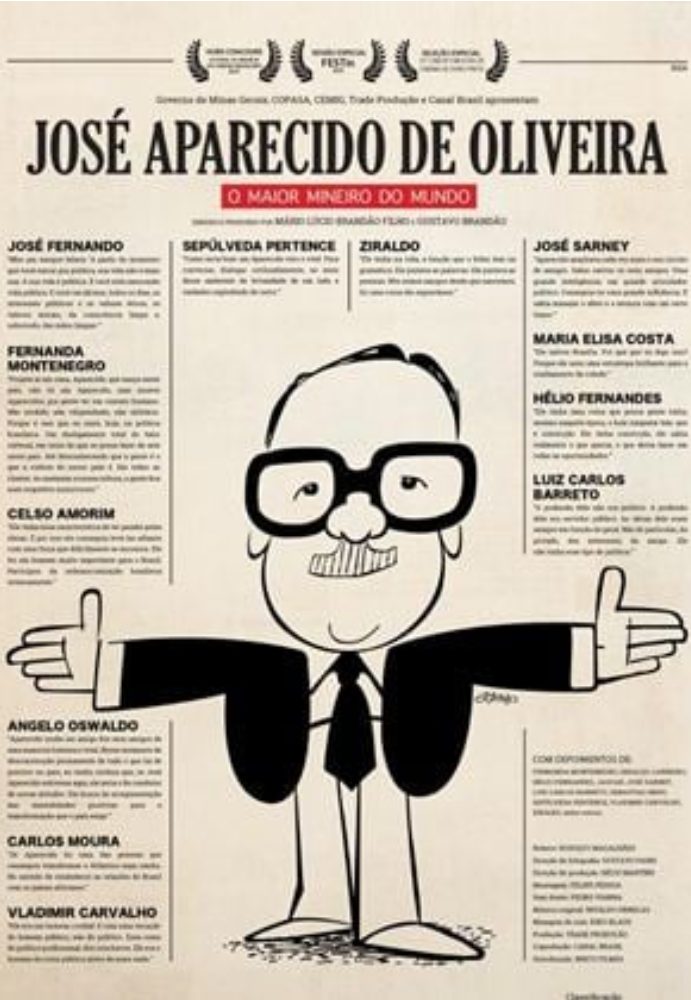 Poster do filme José Aparecido De Oliveira – O Maior Mineiro Do Mundo
