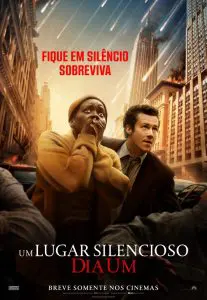 Poster do filme UM LUGAR SILENCIOSO: DIA UM