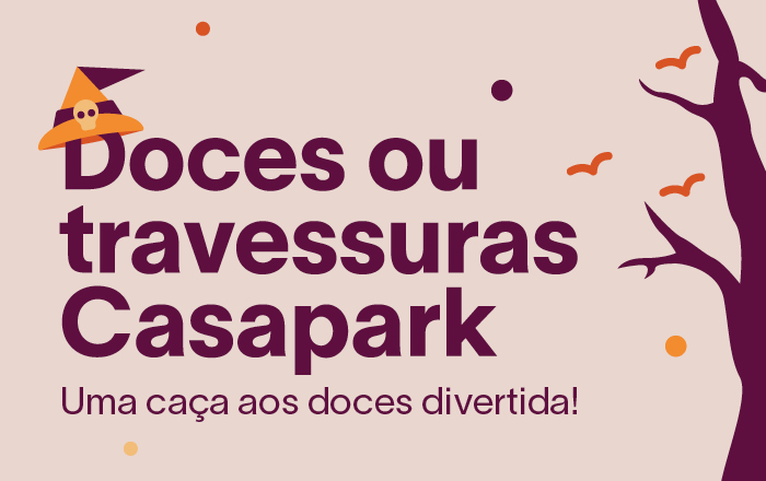 Doces ou travessuras Casapark